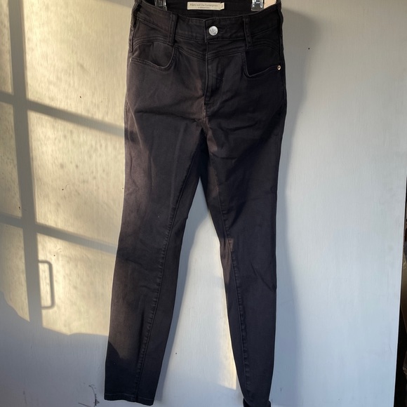 Pilcro and the Letterpress Denim - Pilcro High Rise Black Skinny Jean. NWT.